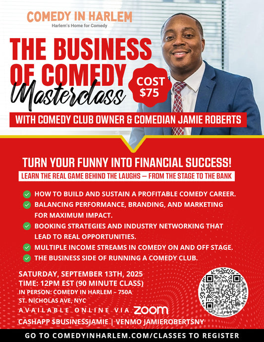 The Business of Comedy Masterclass