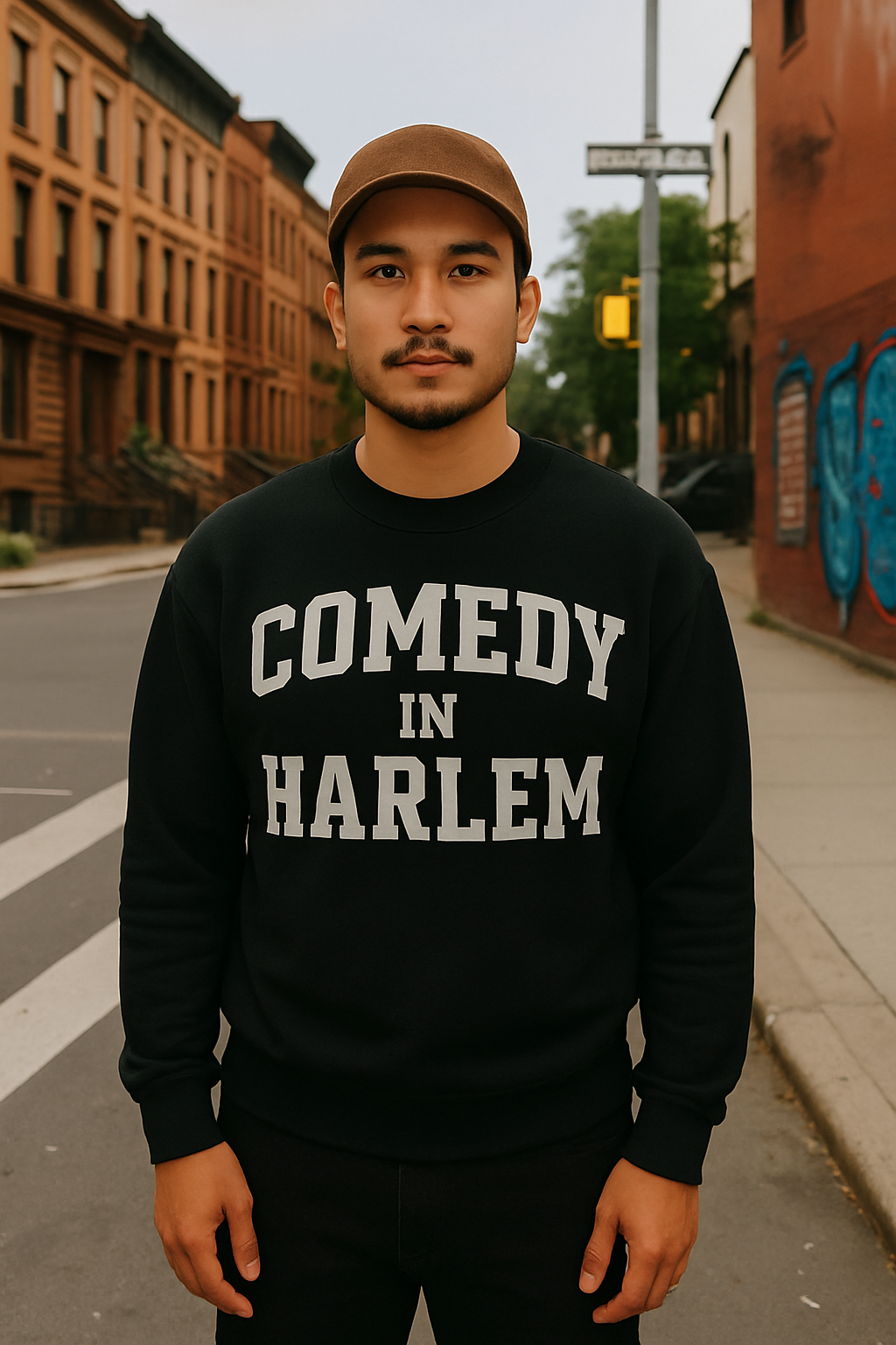 Black Comedy In Harlem crewneck