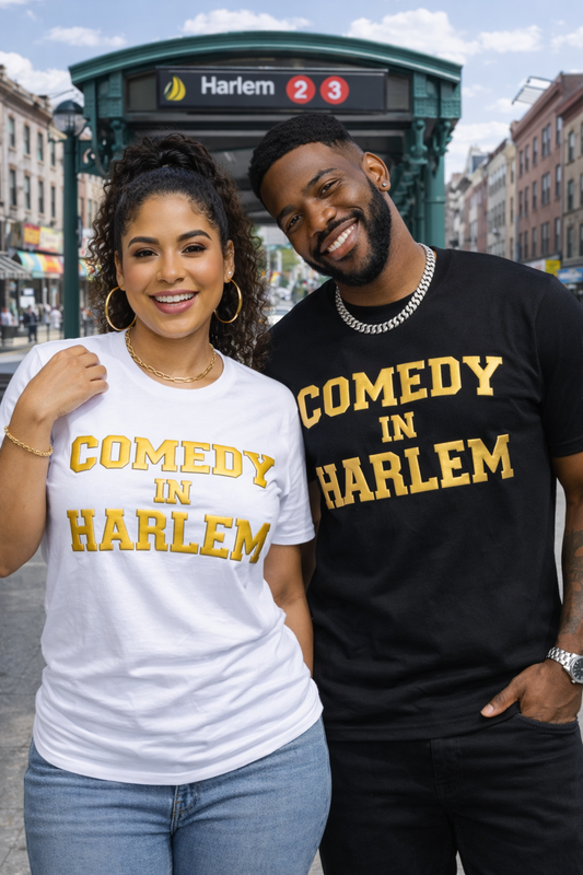 Comedy In Harlem Signature Tee White/Black